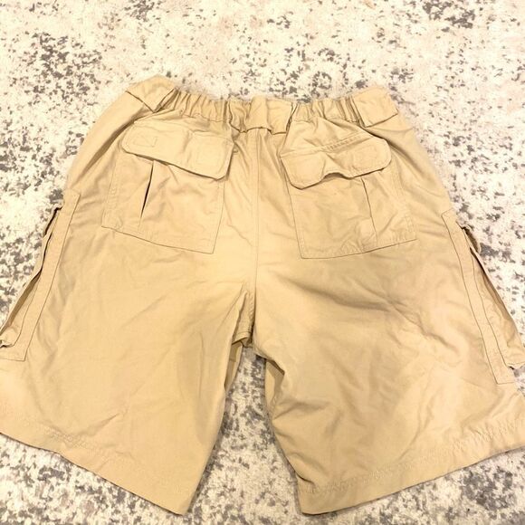 Duluth Trading Co Dry On the Fly Relaxed Fit Nylon Cargo Shorts size L EUC - Picture 6 of 9